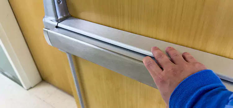 Installing a Push Bar on a Door Amarillo